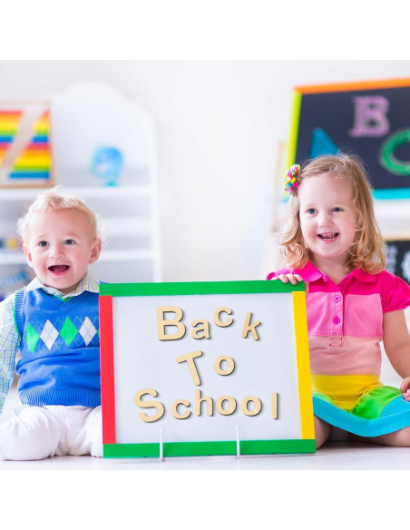 Letras Magnéticas de Madera Xuhal - 52 Piezas para Aprendizaje