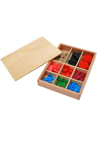 Símbolos Gramaticales de Madera Montessori Adena - 9 Piezas