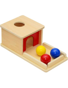 Caja de Permanencia Elite Montessori con Bandeja y 3 Pelotas 2