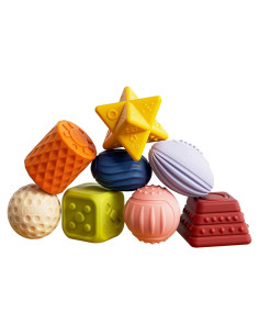 Conjunto de Pelotas Sensoriales TUMAMA KIDS - 8 Unidades Multicolor