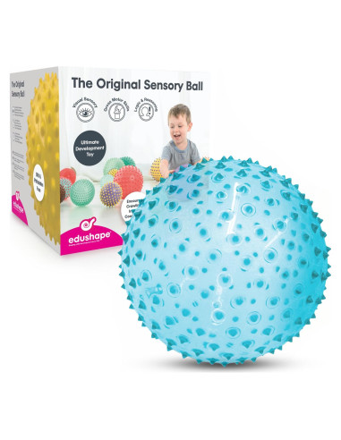 Pelota Sensorial Edushape 17.78 cm para Bebé - Desarrollo Motor