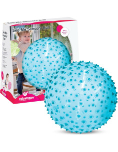 Pelota Sensorial Edushape 17.78 cm para Bebé - Desarrollo Motor 2