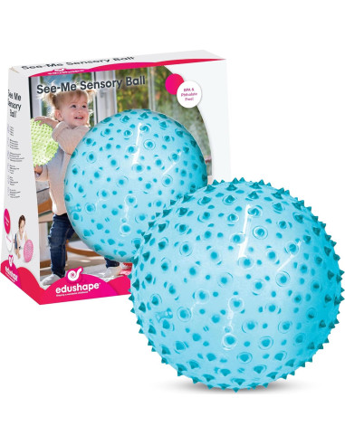 Pelota Sensorial Edushape 17.78 cm para Bebé - Desarrollo Motor