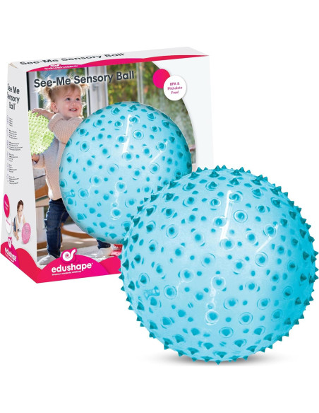 Pelota Sensorial Edushape 17.78 cm para Bebé - Desarrollo Motor