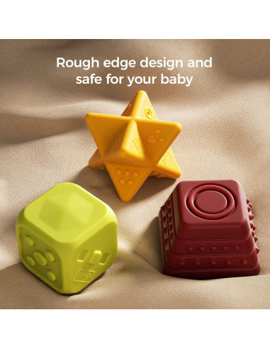 Conjunto de Pelotas Sensoriales TUMAMA KIDS - 8 Unidades Multicolor