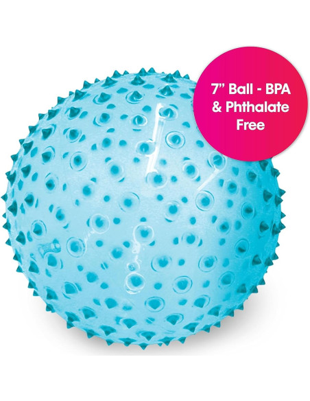 Pelota Sensorial Edushape 17.78 cm para Bebé - Desarrollo Motor