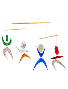 Móvil Montessori Dancer Purgano DS52M-B-C para Bebés