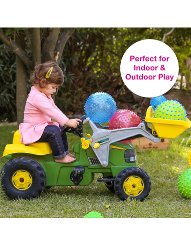 Pelota Sensorial Edushape 17.78 cm para Bebé - Desarrollo Motor