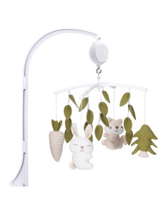 Móvil de Cuna COTTONBEBE Safari 35 Canciones Orgánico
