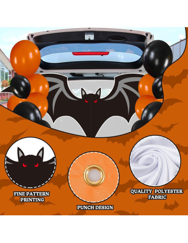 Juego de Decoración Halloween para Coche Denylo Pro 150x60 cm