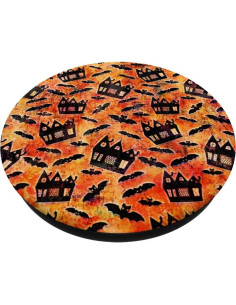 PopSockets Grip Halloween Casa y Murciélagos 13.6g 2