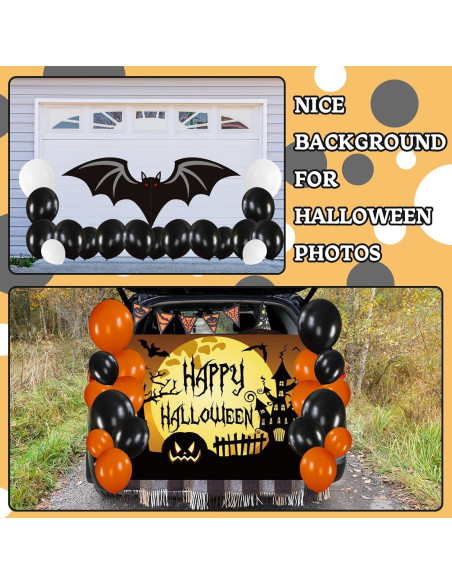 Juego de Decoración Halloween para Coche Denylo Pro 150x60 cm