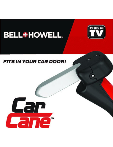 Asa de puerta Car Cane Emson con linterna LED y rompeventanas