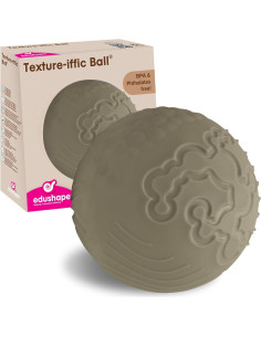 Bola Sensorial Texturizada Edushape 17.78 cm Boho Chic Olive 2