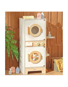 Juego de Lavadora y Secadora de Madera PairPear 10 Piezas