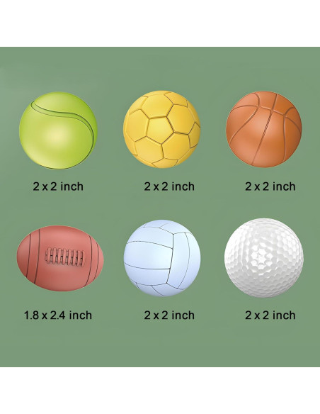 Juguetes Montessori ROHSCE - 6 Pelotas Sensoriales para Bebés