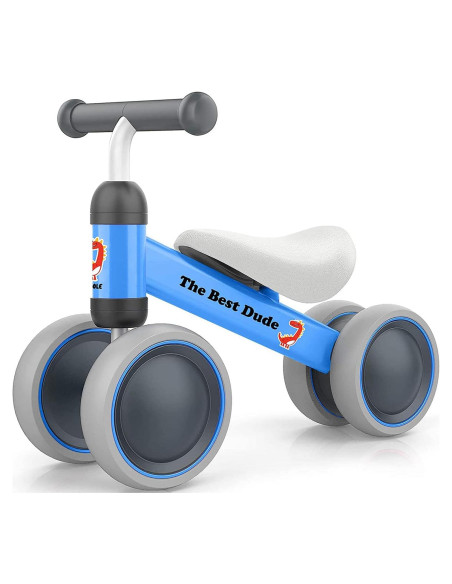 Bicicleta de Equilibrio BEKILOLE Azul para Niños 1-3 Años