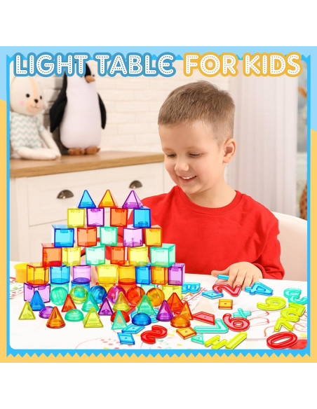 268 Piezas Letras y Números Transparentes Blueweenly