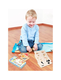 Tangram Translúcido BOHS para Mesa de Luz - 7 Piezas - 2.54 cm 2