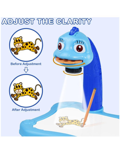 Mesa Proyectora de Dibujo BAKAM para Niños 25.4x33 cm