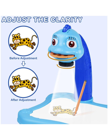 Mesa Proyectora de Dibujo BAKAM para Niños 25.4x33 cm