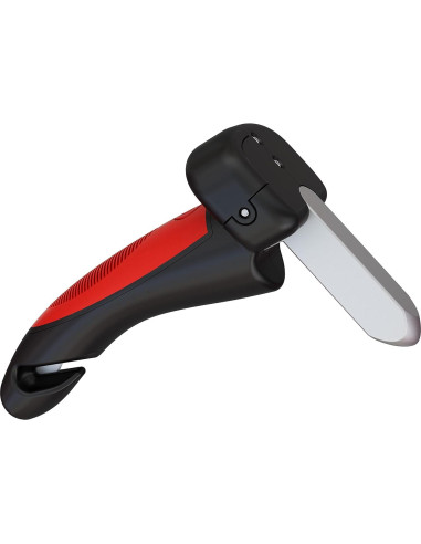 Asa de puerta Car Cane Emson con linterna LED y rompeventanas