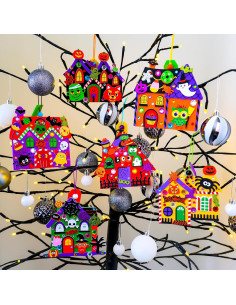 Kits de Manualidades de Halloween Winlyn - 24 Sets para Niños 2