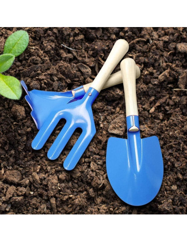 Juego de Herramientas de Jardín para Niños Megawodar con Bolsa