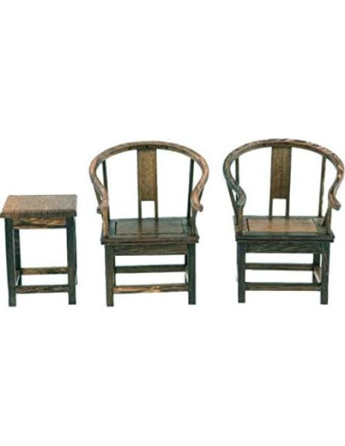 Muebles Miniatura Casa de Muñecas EatingBiting 1/6 Sofá Mesa Sillas