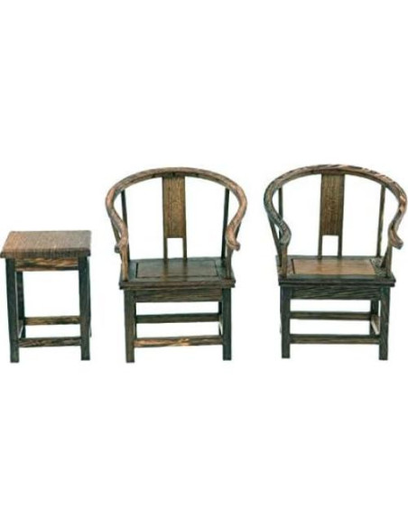 Muebles Miniatura Casa de Muñecas EatingBiting 1/6 Sofá Mesa Sillas