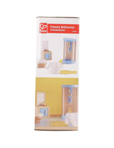 Juego de Muebles de Baño de Madera Hape E3451 para Niños