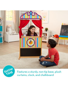Teatro de Títeres de Madera Melissa & Doug 132x46 cm 2