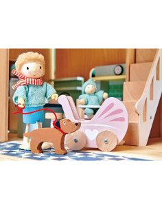 Conjunto de Muebles Dovetail Tender Leaf Toys - Guardería 1:12 2