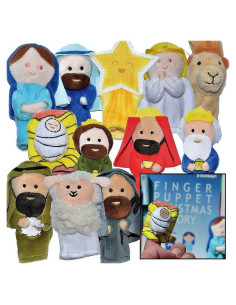 Juego de Marionetas de Dedos Yabber - Historia de la Natividad