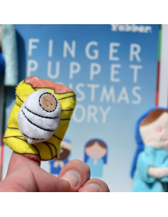 Juego de Marionetas de Dedos Yabber - Historia de la Natividad 2