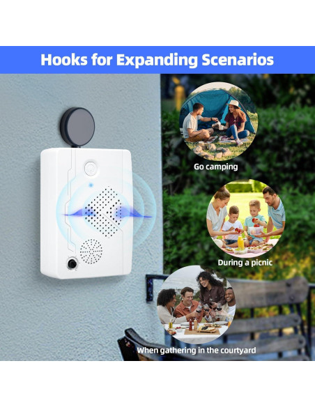 Repelente Ultrasónico de Murciélagos Jahy2Tech - 2 Unidades