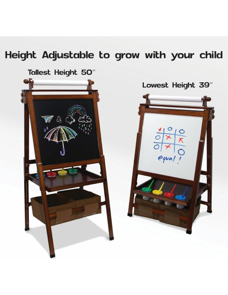 Caballete Artístico Ajustable Kidloot con Suministros de Arte