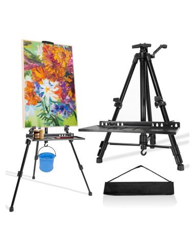 Caballete de Arte PUJIANG Ajustable 50.8-154.9 cm con Bolsa
