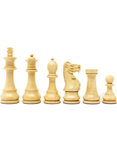 Piezas de Ajedrez de Torneo Casa de Ajedrez Staunton 34 Piezas 2