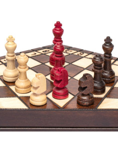 Ajedrez de Madera para 3 Jugadores Sunrise - 30.48 cm 2