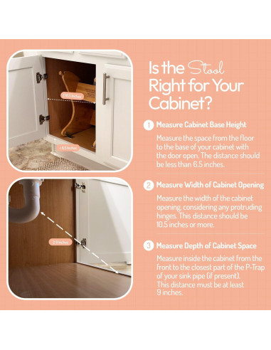 Taburete Plegable Hidden Helper para Niños de Madera 2 Pasos