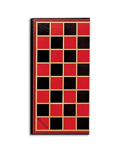 Juego de Damas Pressman - Tablero Plegable y Fichas 12.7 cm