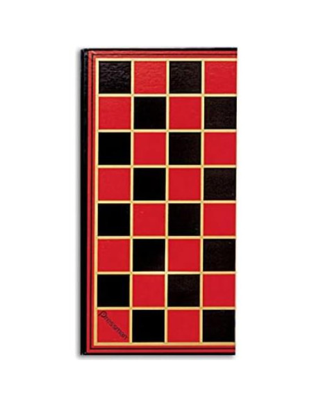 Juego de Damas Pressman - Tablero Plegable y Fichas 12.7 cm