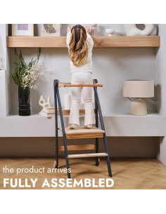 Torre de Aprendizaje Montessori 6-en-1 con Escalera Sueca 2