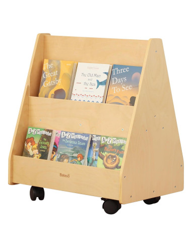 Estantería Montessori Bateso Doble Cara para Niños 62x39cm