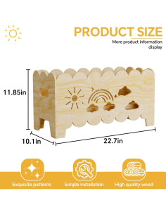 Estantería Montessori de Madera para Niños - Librero Infantil 2