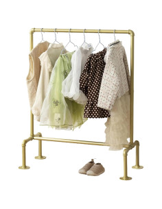Perchero de Ropa para Niños DOFURNILIM Dorado 100x84 cm