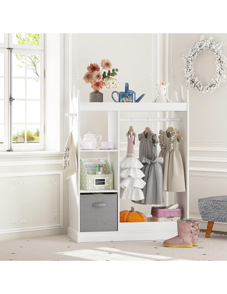 Armario de Juego para Niños UTEX con Espejo y Almacenamiento