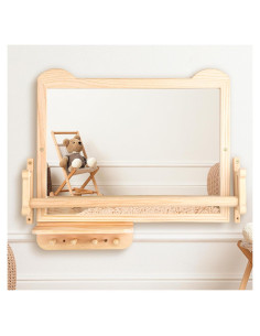 Espejo Montessori Wisreach con Barra Ajustable para Bebés