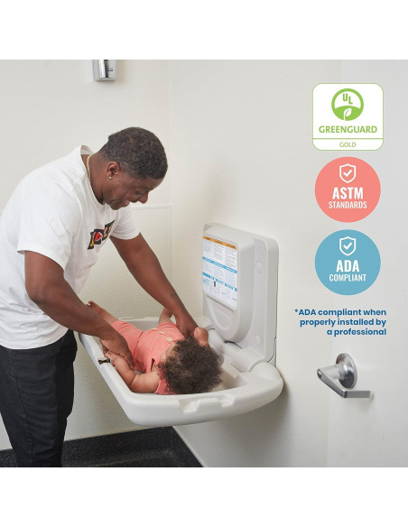 Estación de Cambio de Pared ECR4Kids ELR-17519 91x57cm